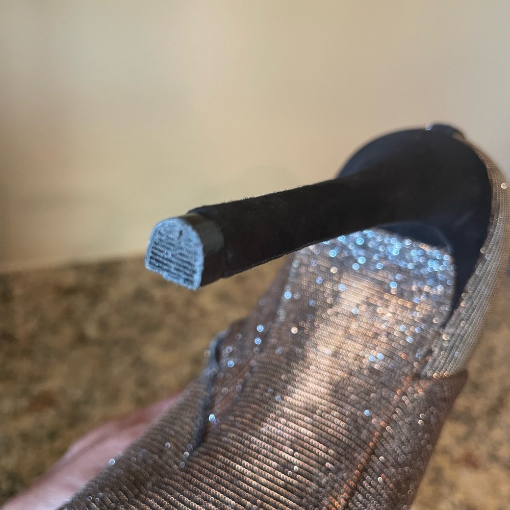 B Brian Atwood Metallic Booties - Picture 8 of 8